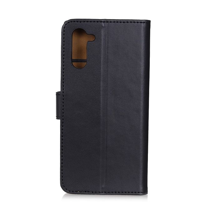 Realme X50 Pro 5G Handy Hülle - Classic II Leder Bookcover Series - schwarz