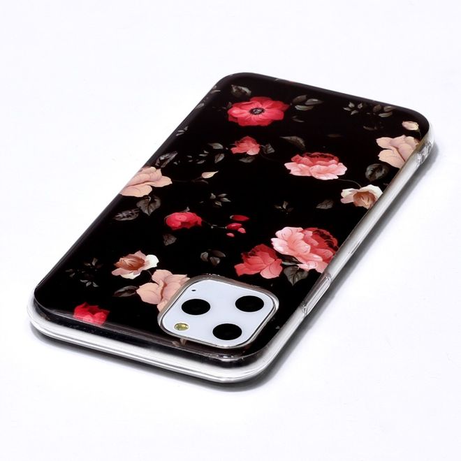 iPhone 11 Pro Case - TPU Softcase - Fluorescent - Flower