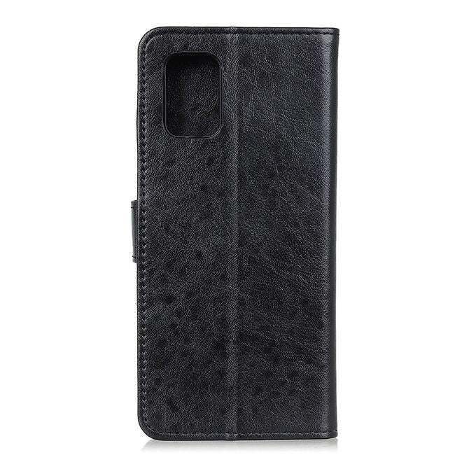 Samsung Galaxy S20+ Handyhülle - Crazy Horse III Leder Series Case - schwarz