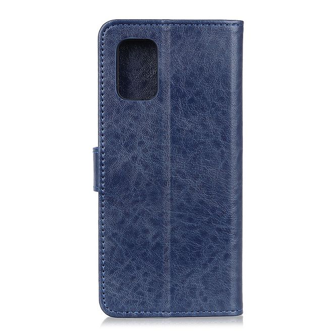 Samsung Galaxy S20 Ultra Handyhülle - Crazy Horse III Leder Series Case - blau