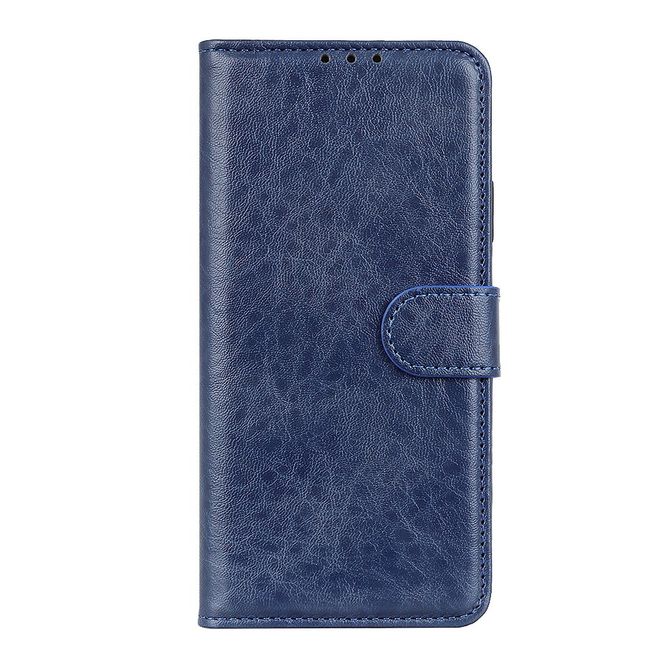Samsung Galaxy S20 Ultra Handyhülle - Crazy Horse III Leder Series Case - blau
