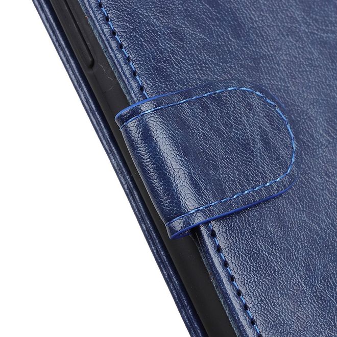 Samsung Galaxy S20 Ultra Handyhülle - Crazy Horse III Leder Series Case - blau