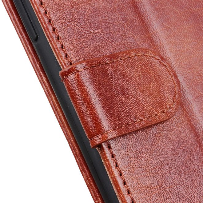 Samsung Galaxy S20 Ultra Handyhülle - Crazy Horse III Leder Series Case - braun