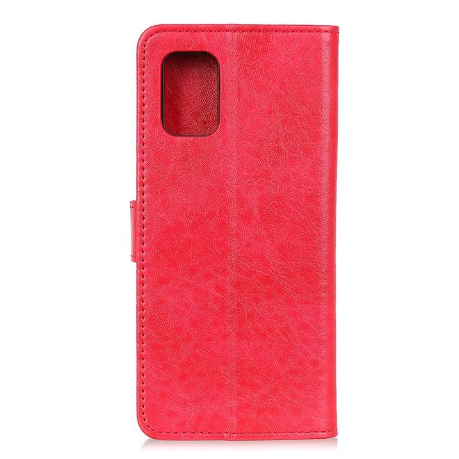 Samsung Galaxy S20 Ultra Handyhülle - Crazy Horse III Leder Series Case - rot