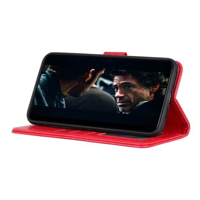 Samsung Galaxy S20 Ultra Handyhülle - Crazy Horse III Leder Series Case - rot