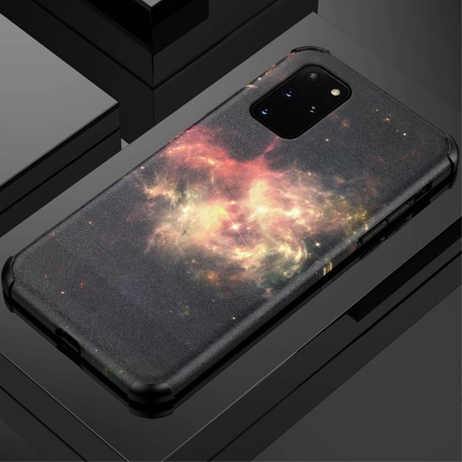 Samsung Galaxy S20+ Hülle - TPU Softcase mit Seidentextur - Galaxy