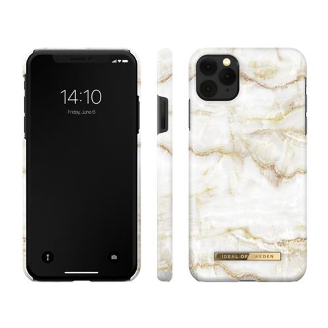 iDeal of Sweden - iPhone 11 Pro Max / XS Max Hülle - Printed Case - Golden Pearl Marble