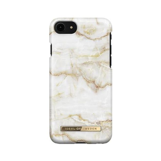 iDeal of Sweden - iPhone SE (2022) / SE (2020) / 8 / 7 / 6S / 6 Hülle - Printed Case - Golden Pearl Marble