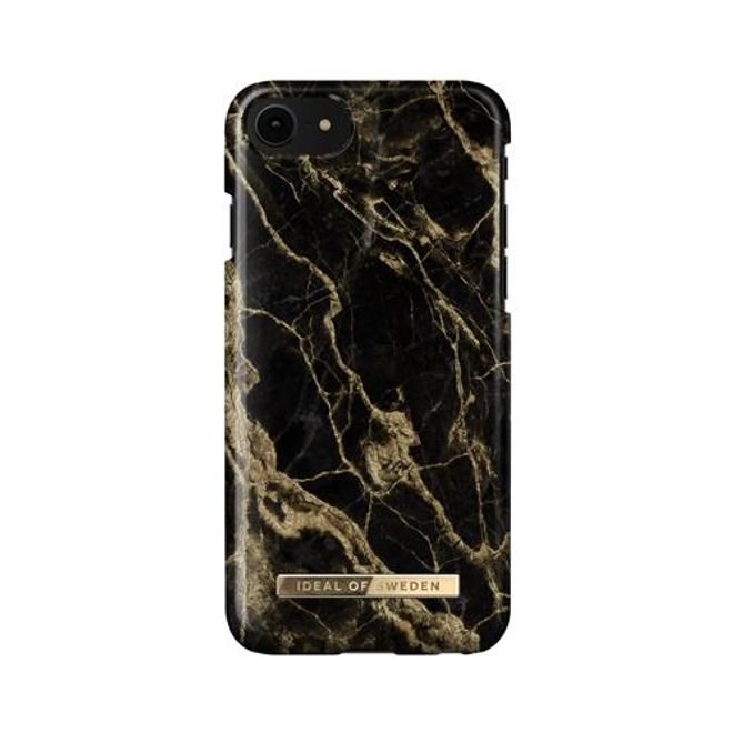 iDeal of Sweden - iPhone SE (2022) / SE (2020) / 8 / 7 / 6S / 6 Hülle - Printed Case - Golden Smoke Marble