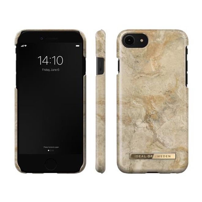 iDeal of Sweden - iPhone SE (2022) / SE (2020) / 8 / 7 / 6S / 6 Hülle - Printed Case - Sandstorm Marble