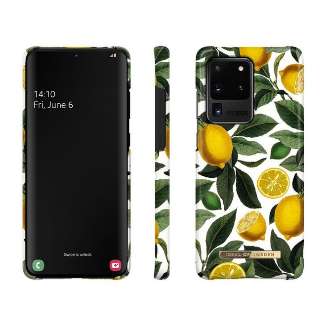 iDeal of Sweden - Samsung Galaxy S20 Ultra Hülle - Printed Case - Lemon Bliss