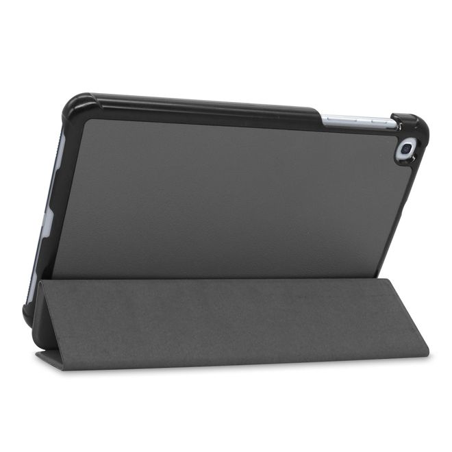 Samsung Galaxy Tab A 8.4 (2020) Hülle - Dreifach faltbares Leder Case - grau