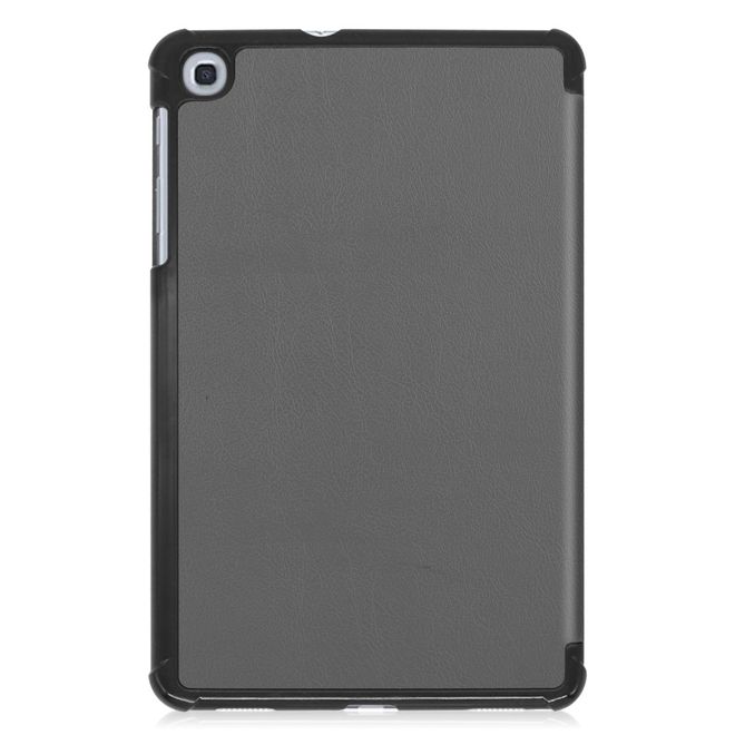 Samsung Galaxy Tab A 8.4 (2020) Hülle - Dreifach faltbares Leder Case - grau