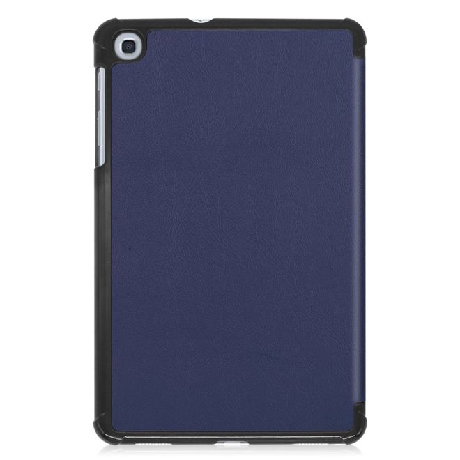 Samsung Galaxy Tab A 8.4 (2020) Hülle - Dreifach faltbares Leder Case - dunkelblau
