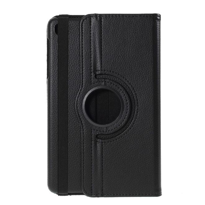 Samsung Galaxy Tab A 8.4 (2020) Hülle - 360° rotierbares Case aus Leder - schwarz