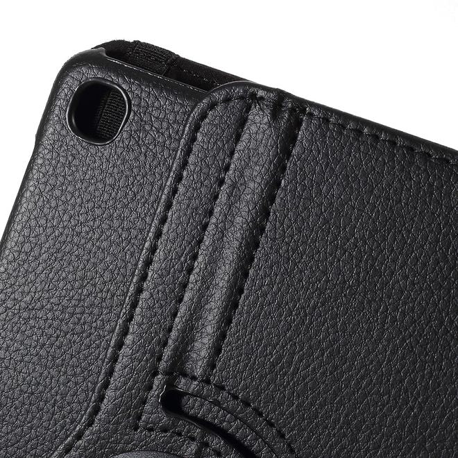 Samsung Galaxy Tab A 8.4 (2020) Hülle - 360° rotierbares Case aus Leder - schwarz