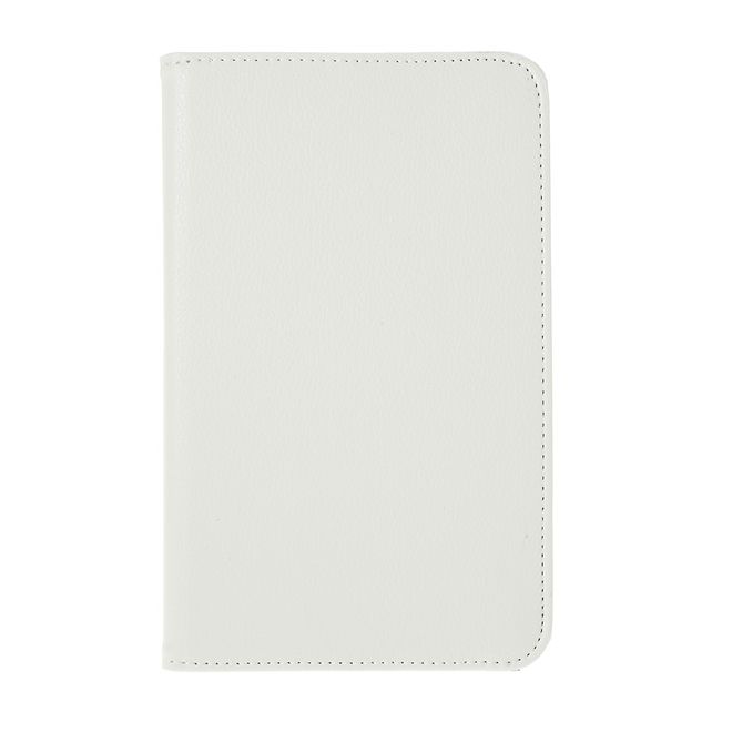 Samsung Galaxy Tab A 8.4 (2020) Hülle - 360° rotierbares Case aus Leder - weiss