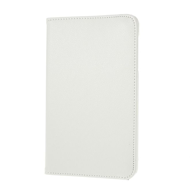 Samsung Galaxy Tab A 8.4 (2020) Hülle - 360° rotierbares Case aus Leder - weiss