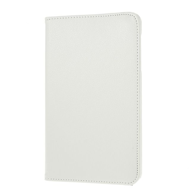 Samsung Galaxy Tab A 8.4 (2020) Hülle - 360° rotierbares Case aus Leder - weiss