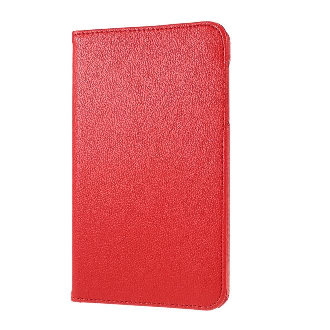 Samsung Galaxy Tab A 8.4 (2020) Hülle - 360° rotierbares Case aus Leder - rot