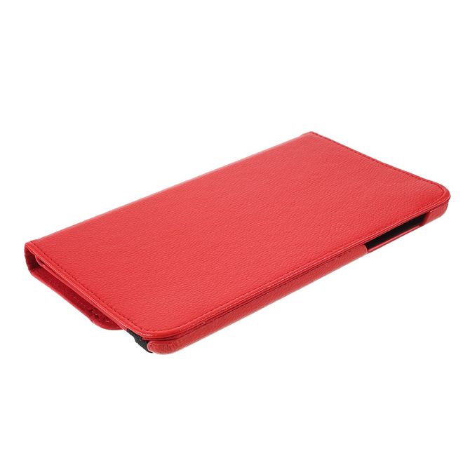Samsung Galaxy Tab A 8.4 (2020) Hülle - 360° rotierbares Case aus Leder - rot