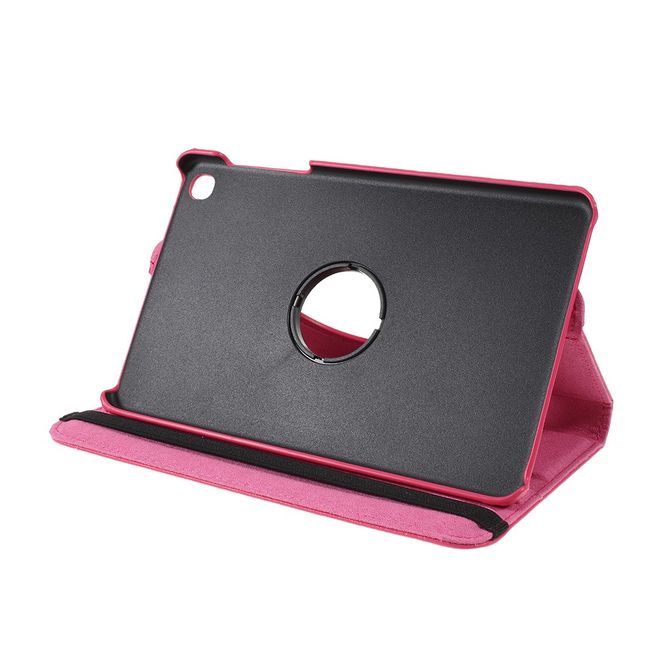 Samsung Galaxy Tab A 8.4 (2020) Hülle - 360° rotierbares Case aus Leder - rosa