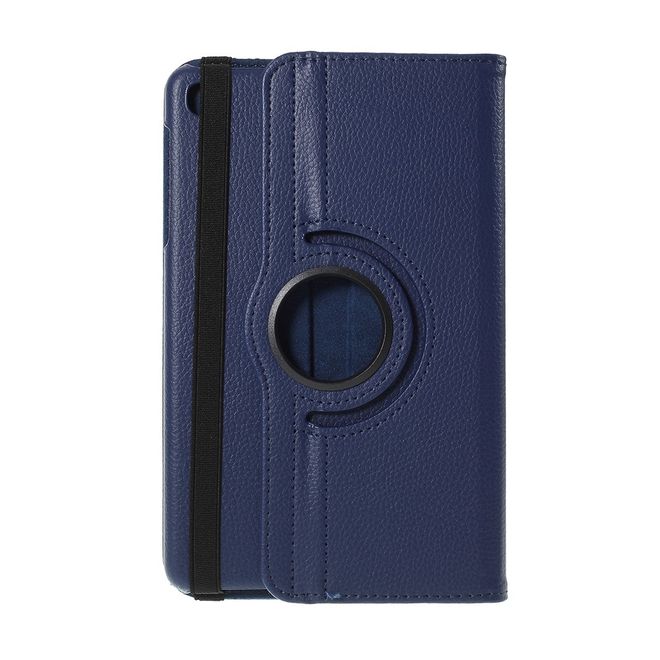 Samsung Galaxy Tab A 8.4 (2020) Hülle - 360° rotierbares Case aus Leder - dunkelblau