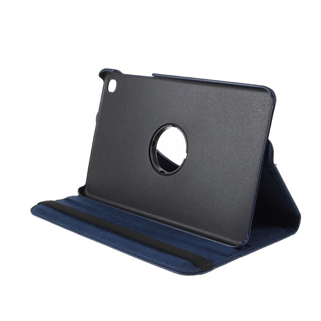 Samsung Galaxy Tab A 8.4 (2020) Hülle - 360° rotierbares Case aus Leder - dunkelblau