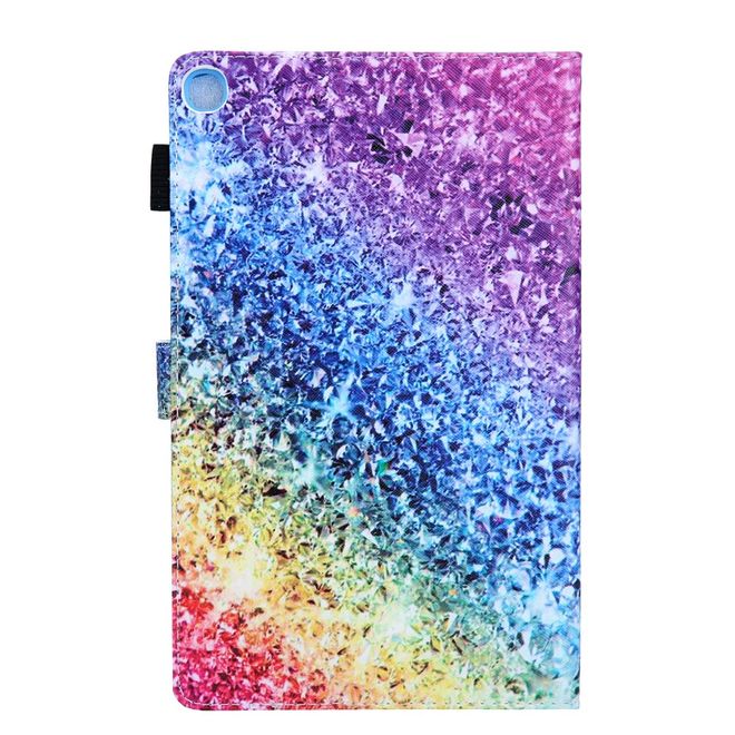 Samsung Galaxy Tab A 8.4 (2020) Hülle - Smart Kunstleder Case - mit Standfunktion - farbiger Glitter