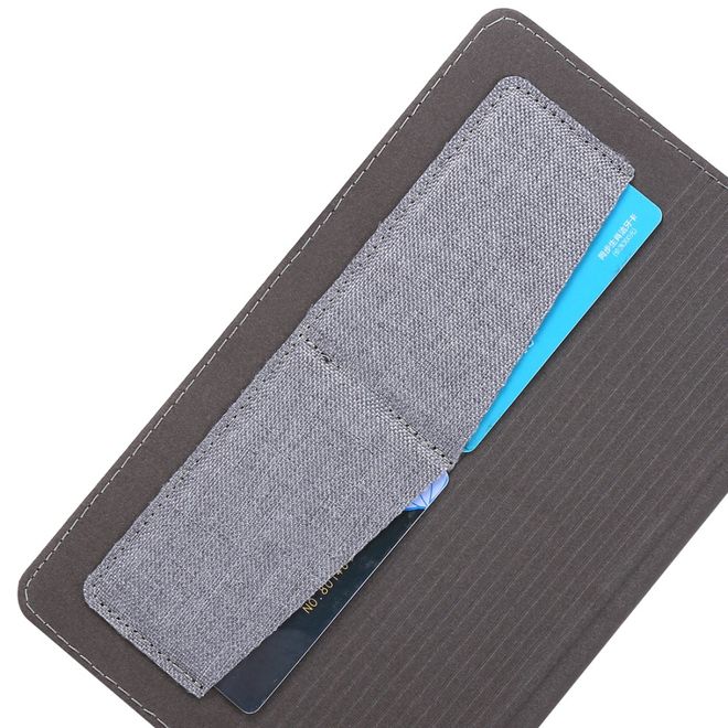 Samsung Galaxy Tab A 8.0 (2019) Hülle - Case aus Stoff/Kunstleder - mit Standfunktion - schwarz