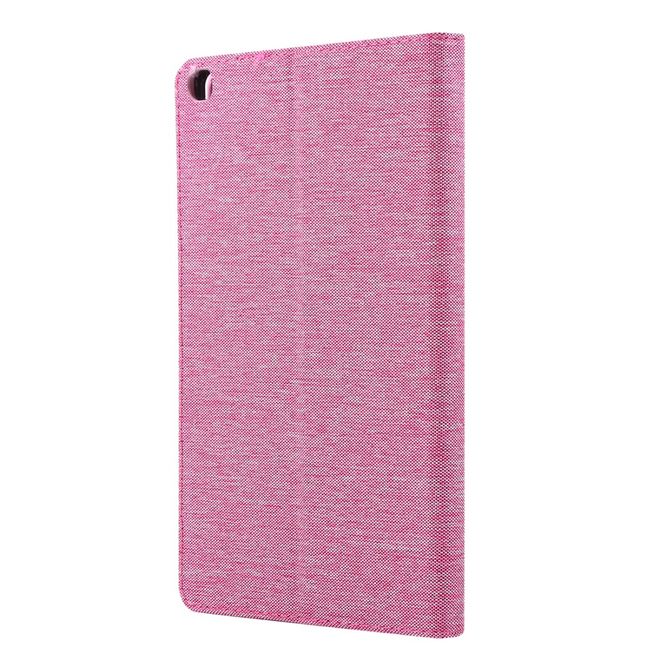 Samsung Galaxy Tab A 8.0 (2019) Hülle - Case aus Stoff/Kunstleder - mit Standfunktion - rosa