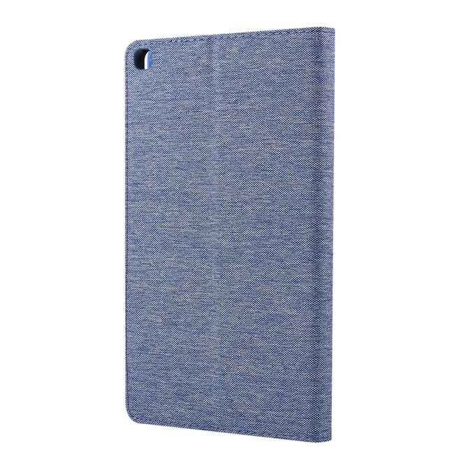Samsung Galaxy Tab A 8.0 (2019) Hülle - Case aus Stoff/Kunstleder - mit Standfunktion - blau