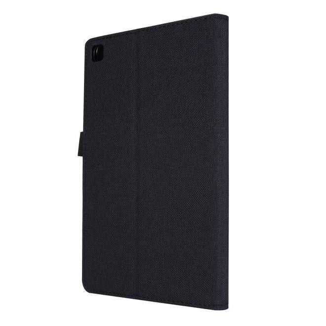 Samsung Galaxy Tab A 8.4 (2020) Hülle - Case aus Stoff/Kunstleder - mit Standfunktion - schwarz