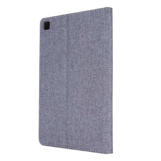 Samsung Galaxy Tab A 8.4 (2020) Hülle - Case aus Stoff/Kunstleder - mit Standfunktion - grau