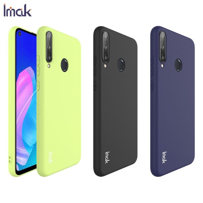 Imak - Huawei P40 Lite E Hülle - Softcase aus TPU - UC-1 Series - schwarz