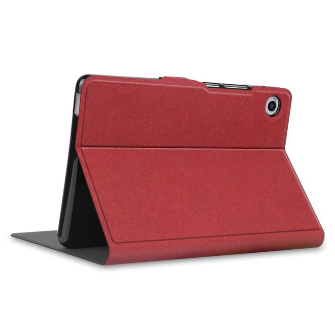 Huawei MatePad T8 Hülle - Case aus Stoff/Kunstleder - mit Standfunktion - rot