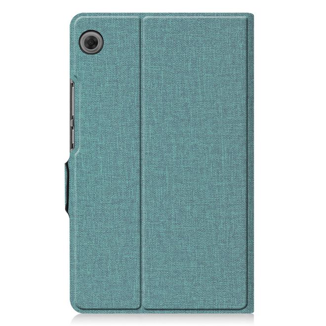 Huawei MatePad T8 Hülle - Case aus Stoff/Kunstleder - mit Standfunktion - grün