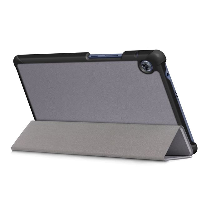 Huawei MatePad T8 Hülle - Dreifach faltbares Leder Case - grau