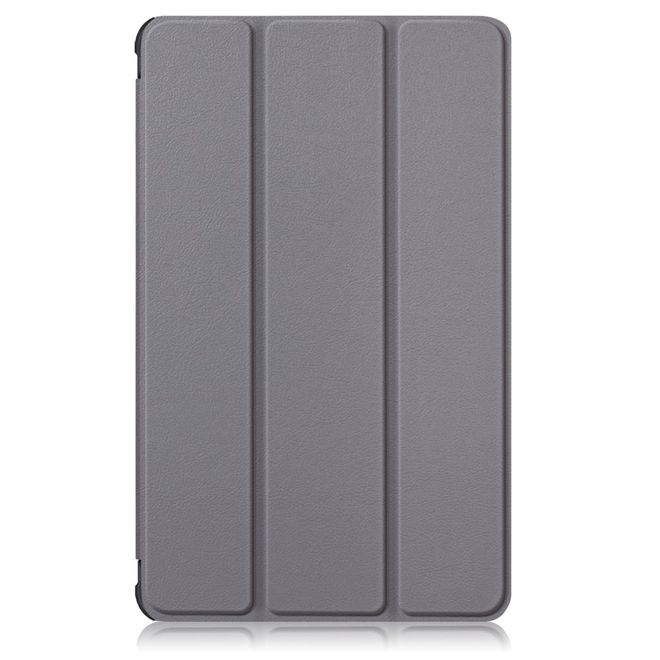 Huawei MatePad T8 Hülle - Dreifach faltbares Leder Case - grau