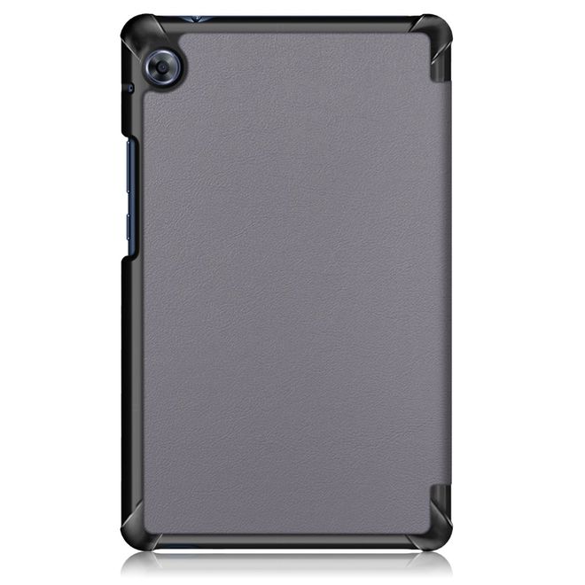 Huawei MatePad T8 Hülle - Dreifach faltbares Leder Case - grau