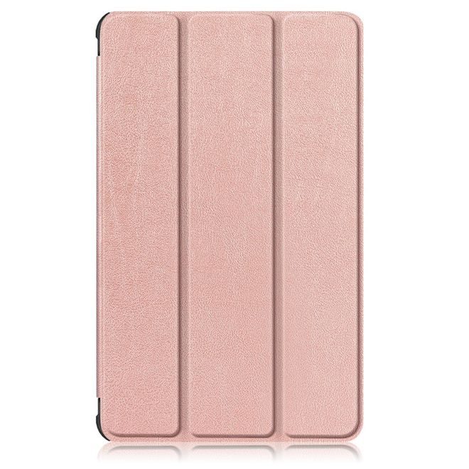 Huawei MatePad T8 Hülle - Dreifach faltbares Leder Case - rosegold