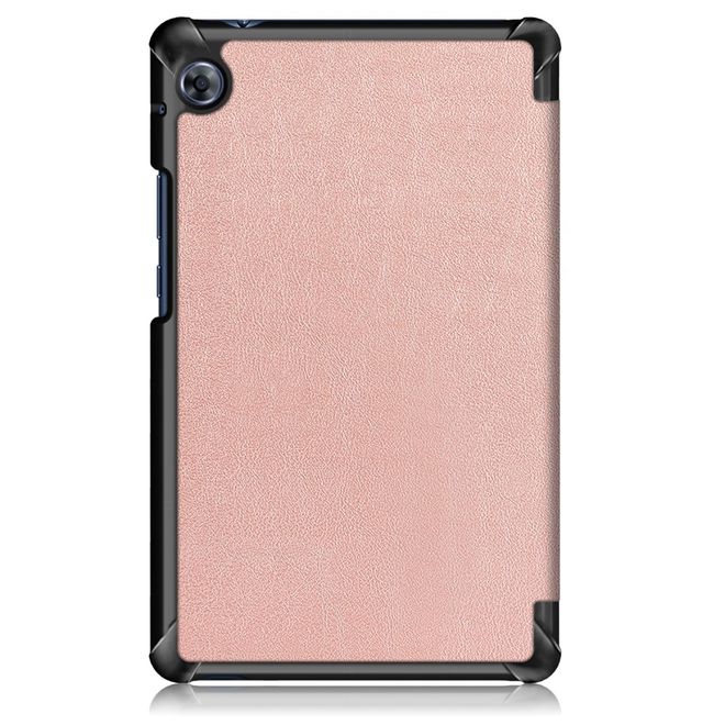 Huawei MatePad T8 Hülle - Dreifach faltbares Leder Case - rosegold