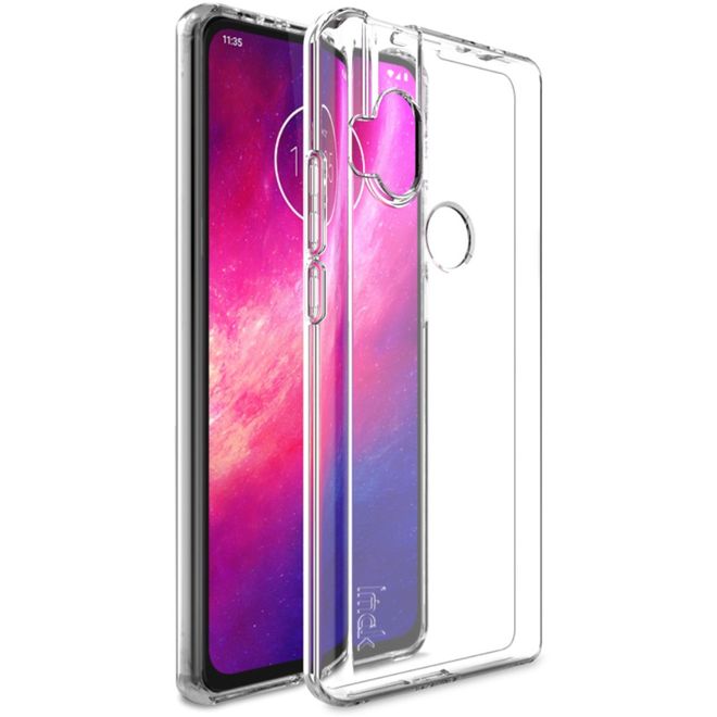 Imak - Motorola One Hyper Hülle - Softcase aus TPU - UX-5 Series - transparent