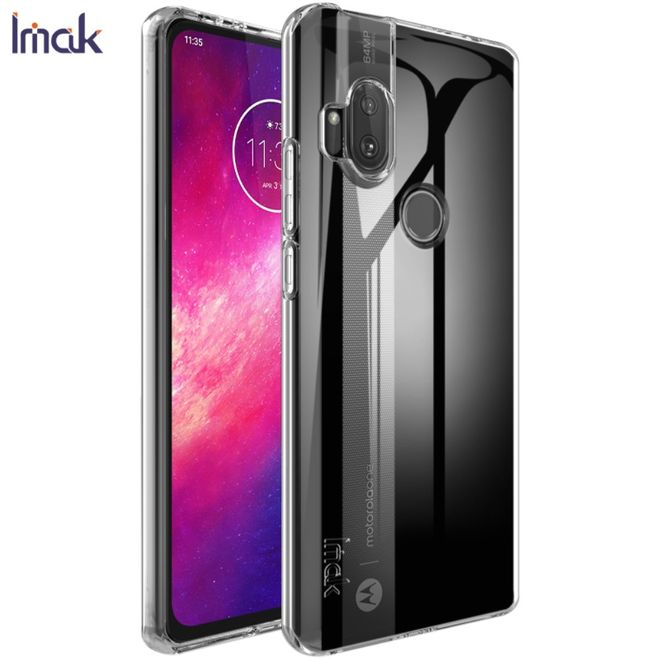 Imak - Motorola One Hyper Hülle - Softcase aus TPU - UX-5 Series - transparent