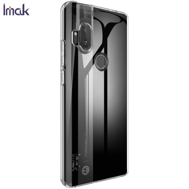 Imak - Motorola One Hyper Hülle - Softcase aus TPU - UX-5 Series - transparent