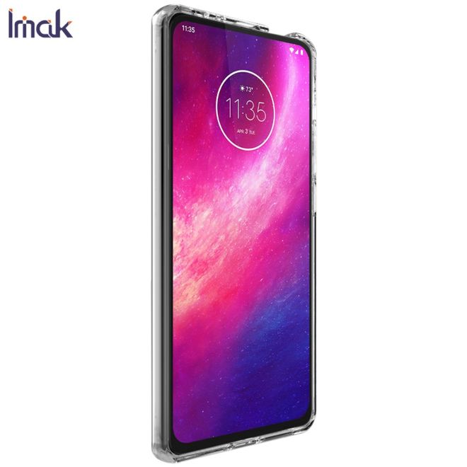 Imak - Motorola One Hyper Hülle - Softcase aus TPU - UX-5 Series - transparent