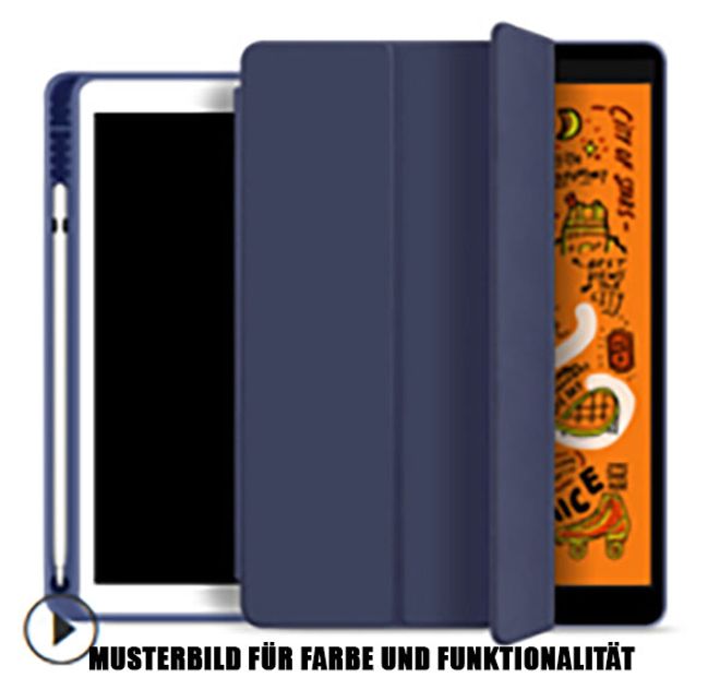 Goospery - iPad Pro 11 (2022 / 2021 / 2020) Tablet Hülle - Flip Bookcover Case - blau