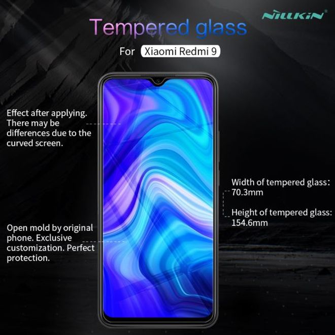 Nillkin - Xiaomi Redmi 9 Schutzfolie 0,2 mm - Folie aus gehärtetem Glas - H+ PRO Series