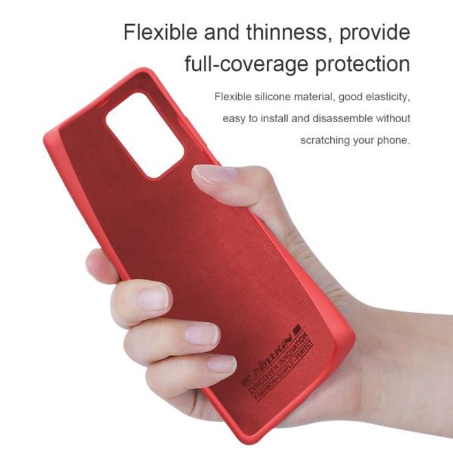 Nillkin - Samsung Galaxy Note 20 Handyhülle - Case aus flexiblem Plastik/Silikon - Flex Pure Series - schwarz