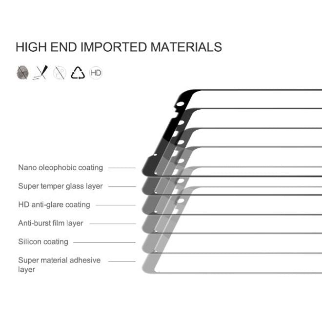 Nillkin - Asus ROG Phone 3 Schutzfolie - aus gehärtetem Glas - CP+ Pro Series - schwarz